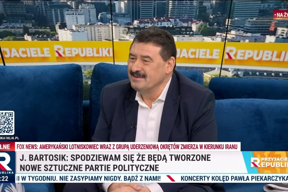 Wystąpienie w programie „Przyjaciele Republiki” – Telewizja Republika